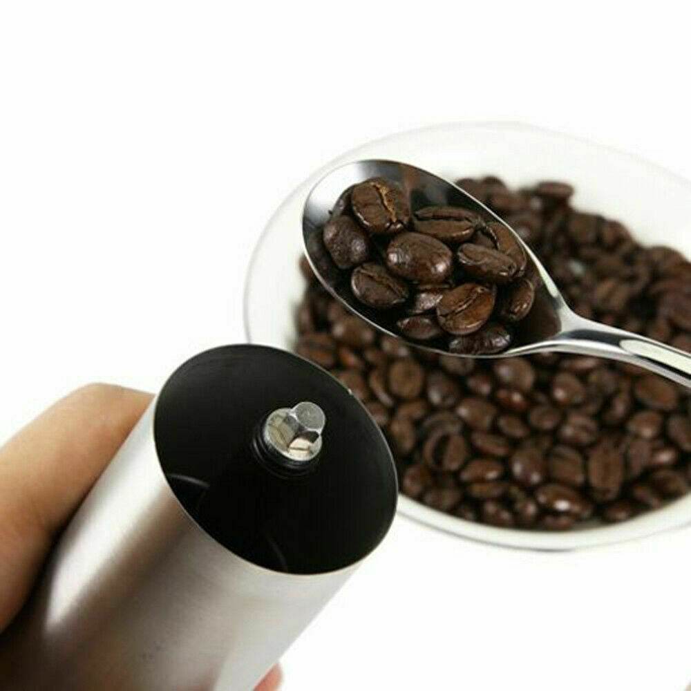 Home Portable Manual Coffee Grinder Stainless Steel Ceramic Burr - Killer Products