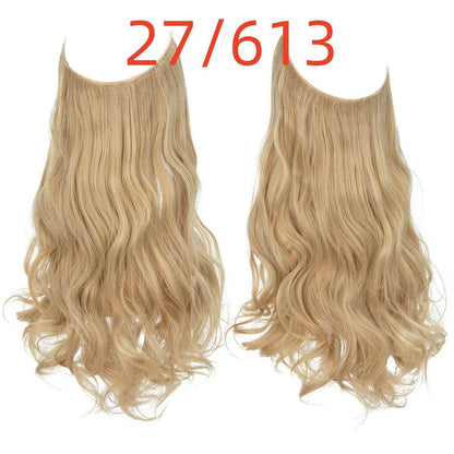 Long Curly Hair Wig: Female Fish Line Chemical Fiber Extension - Killer Products
