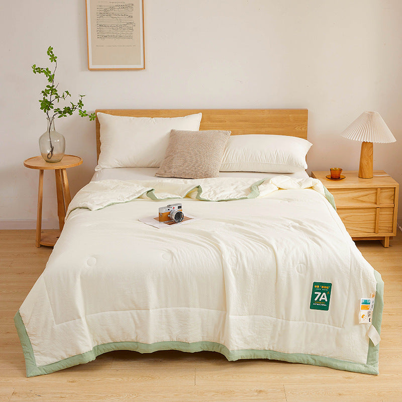 Antibacterial Raw Cotton Washable Summer Cool Quilt for Refreshing Sleep - Killer Products
