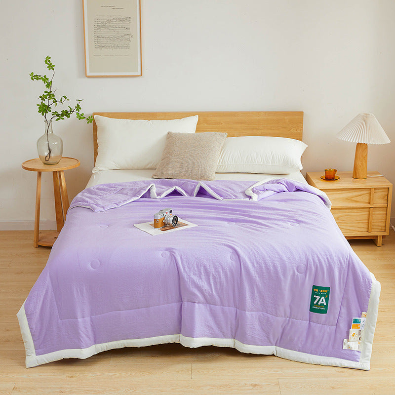 Antibacterial Raw Cotton Washable Summer Cool Quilt for Refreshing Sleep - Killer Products