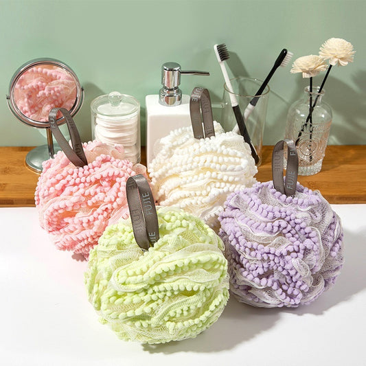 Luxurious Bath Pearl Loofah: High-end Foaming Durable Shower Ball - Killer Products
