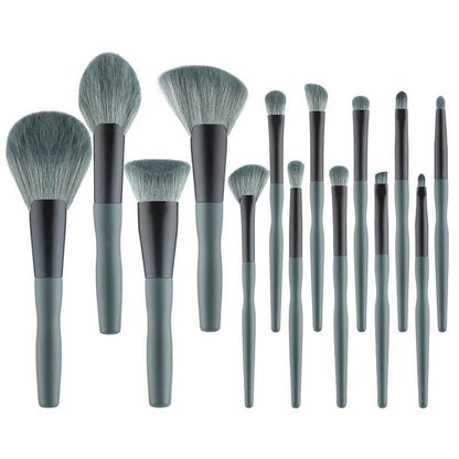 New 14 Banana Makeup Brushes Suit: Ultimate Beauty Essentials Set - Killer Products