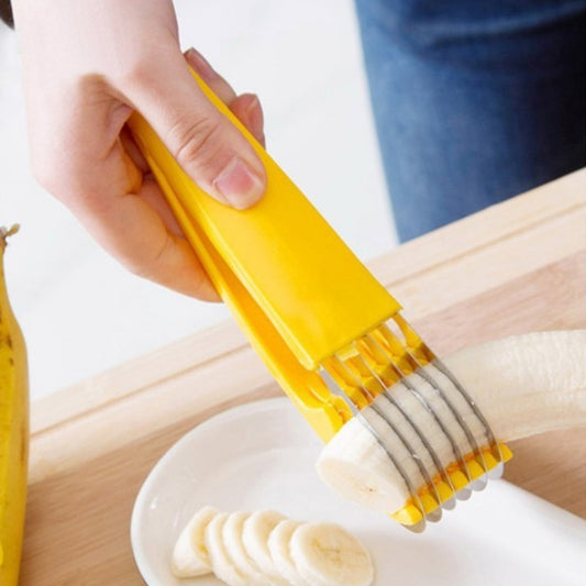 Effortless Kitchenware Banana Slicer Stainless Steel Cutter Tool - Killer Products