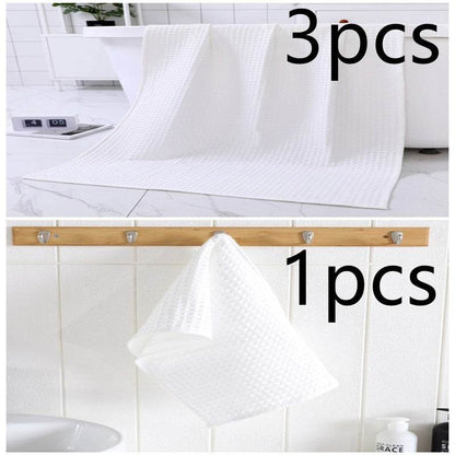 Luxurious Water-absorbing Quick-drying Pure Cotton Waffle Bath Towel - Killer Products