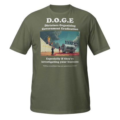 Dictators Organizing Government Eradication Unisex T-Shirt: Bold Political Statement - Killer Products
