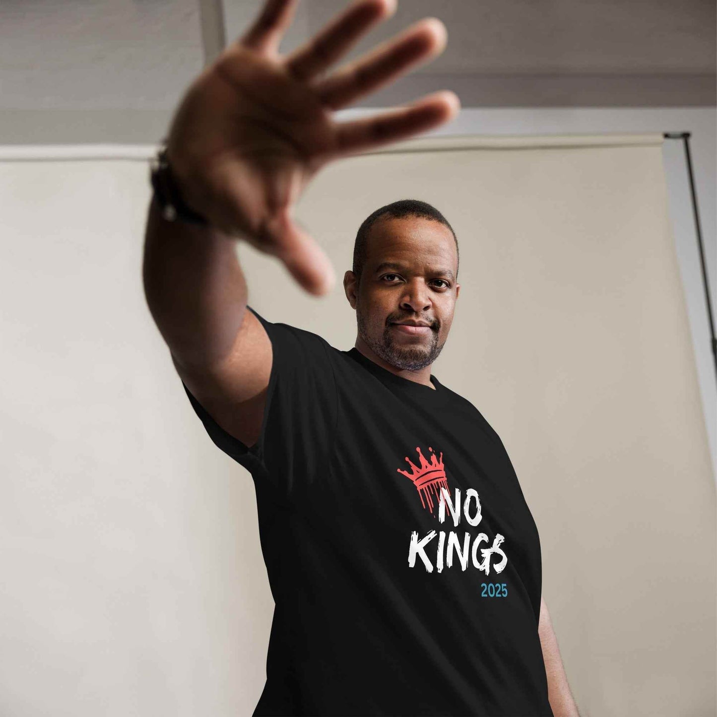 No Kings 2025 - PoliTee in black - Killer Products
