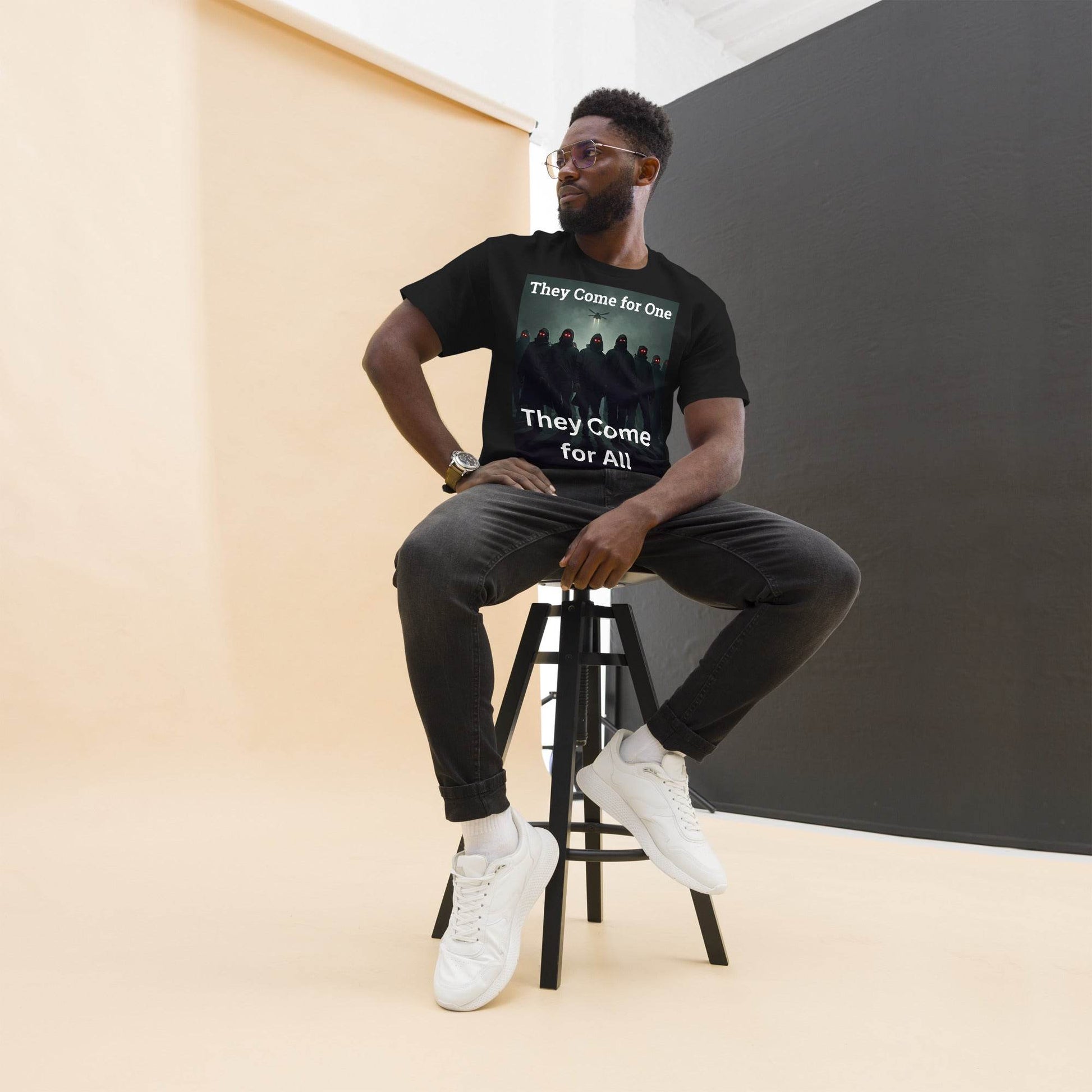 Protest T-Shirt – “They Come for One, They Come for All” | Bold Political Statement Tee - Killer Products
