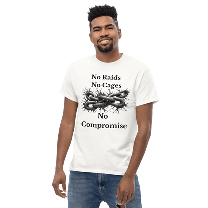 No Raids, No Cages Shirt – Bold Political Statement Tee - Killer Products