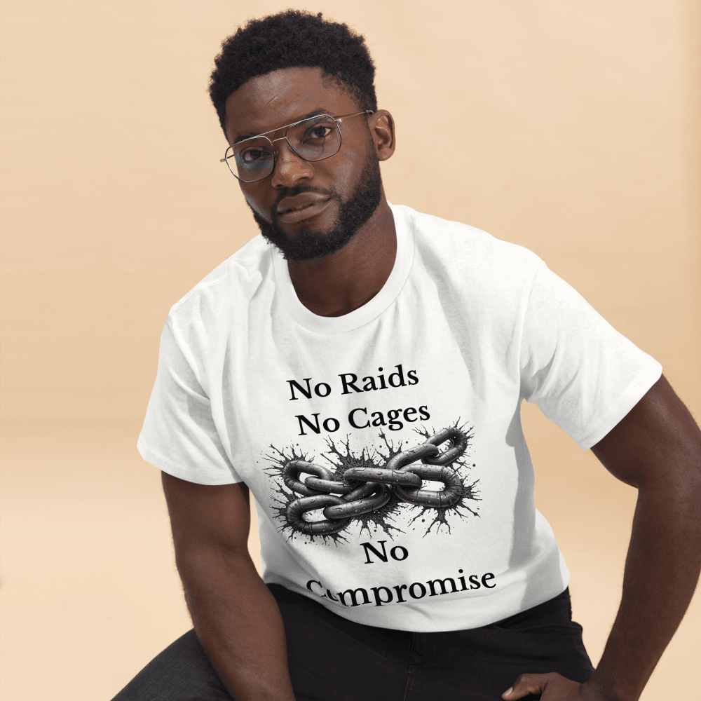 No Raids, No Cages Shirt – Bold Political Statement Tee - Killer Products