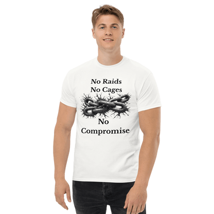 No Raids, No Cages Shirt – Bold Political Statement Tee - Killer Products